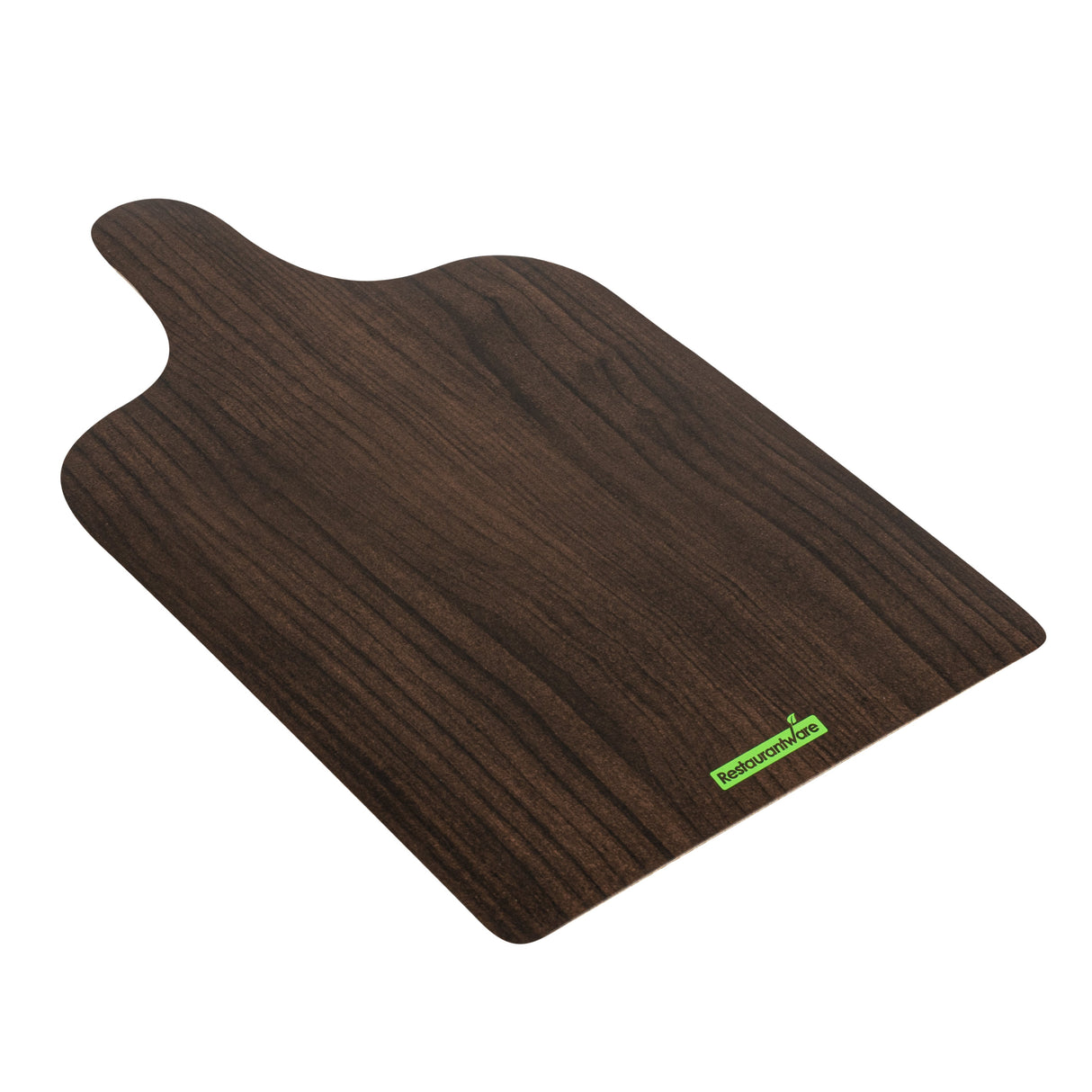 Boards, Cheese & Charcuterie, Cater Tek 11.75 x 7 Inch, Paper, Dark Faux Wood Print,10 - 1 EACH