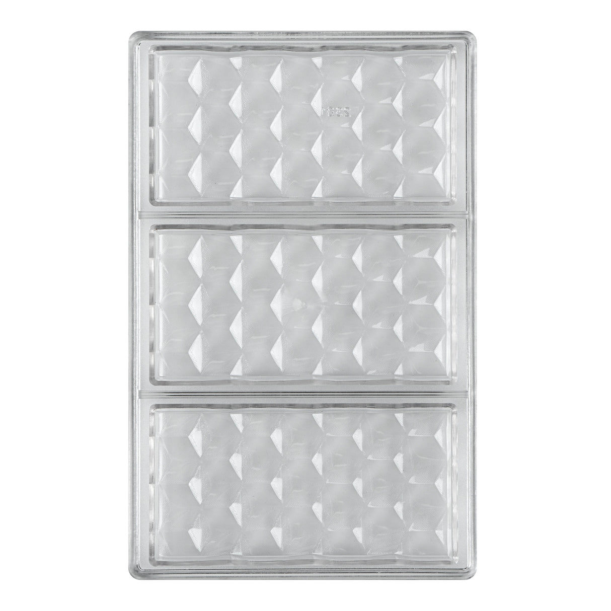 Molds, Candy & Chocolate, Pastry Tek 3-Compartment, 3D Cube, Polycarbonate,1 - 1 EACH