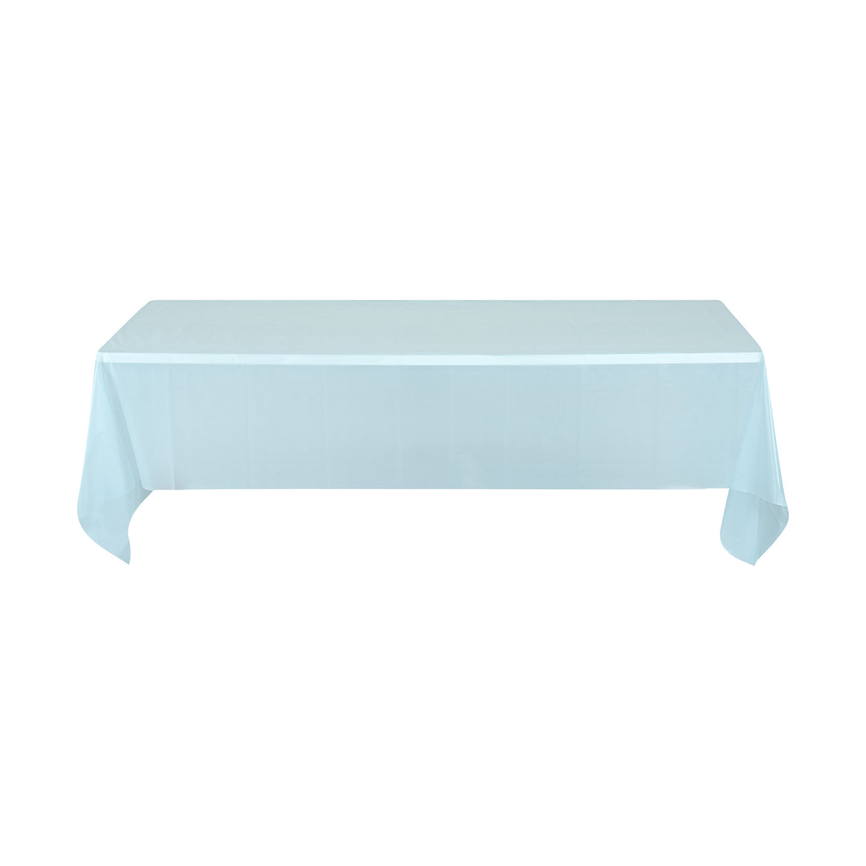 Covers, Table, Table Tek 108 x 54 Inch, Plastic, Blue, Rectangular,10 - 2 COUNT