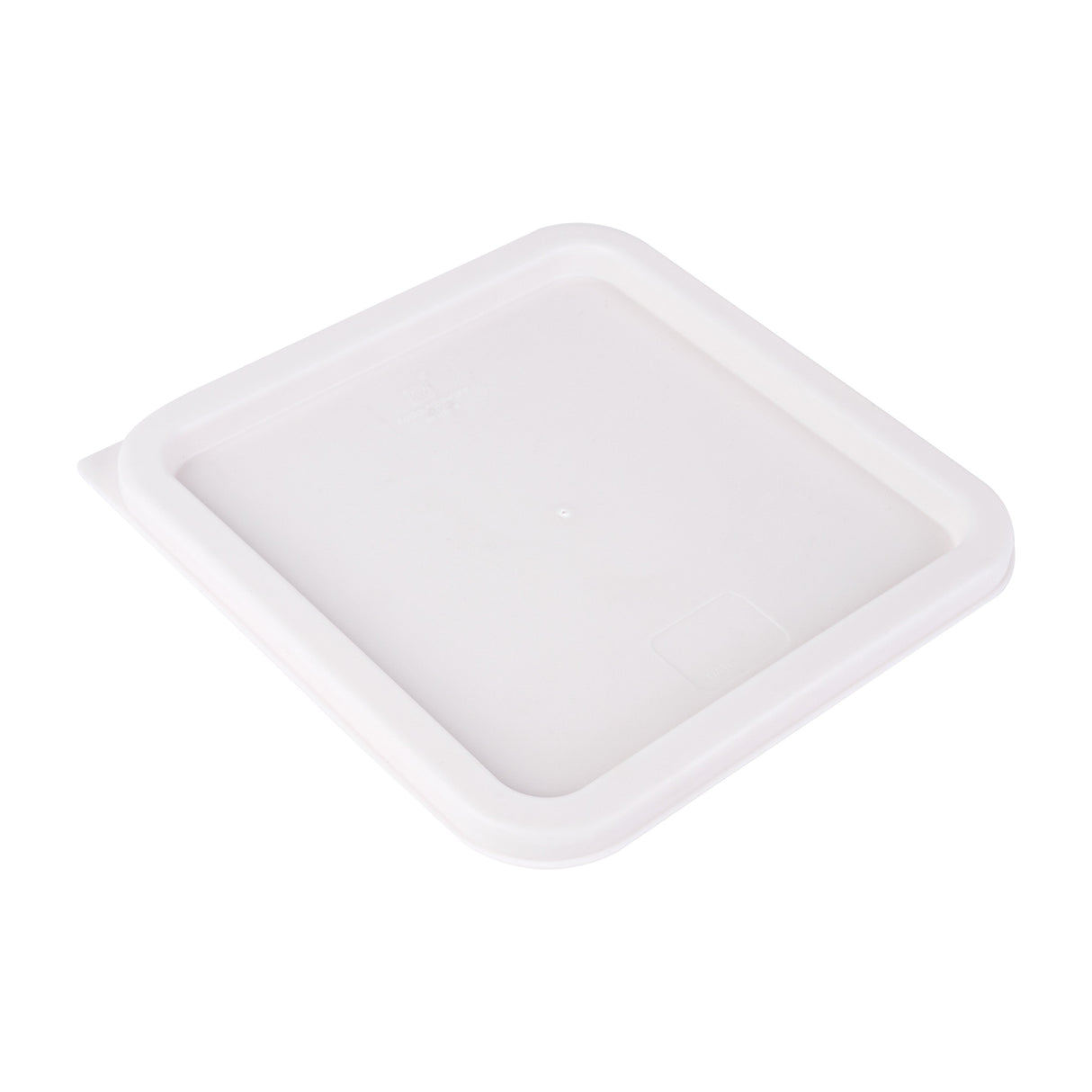 Lids, Met Lux, White, Plastic, Square, for 6 & 8 Quart Food Storage Container,10 - 1 EACH