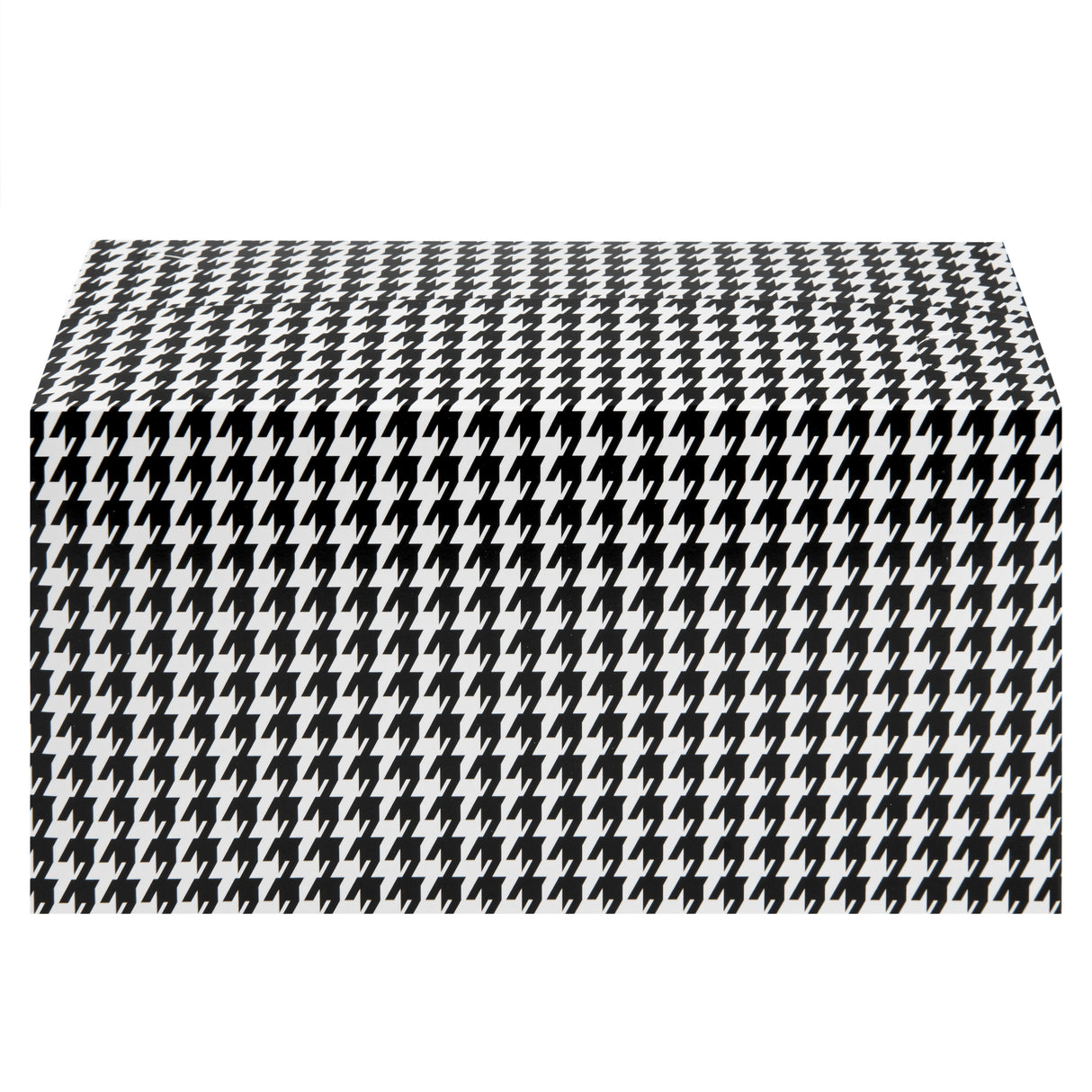 Boxes, Lunch & Chicken, Bio Tek 80 Ounce, Paper, Black Houndstooth, 9 x 5 x 5 Inch, with Fast Top,16 - 25 COUNT