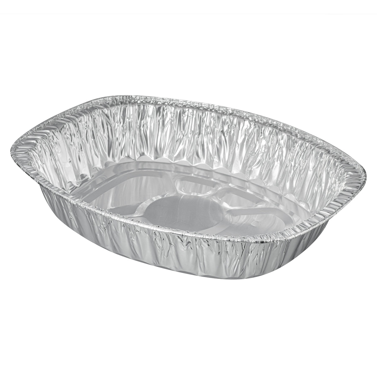 Pans, Roast, Foil Lux 18 x 14.25 x 3.25 Inch, Aluminum Foil, Oval,5 - 10 COUNT