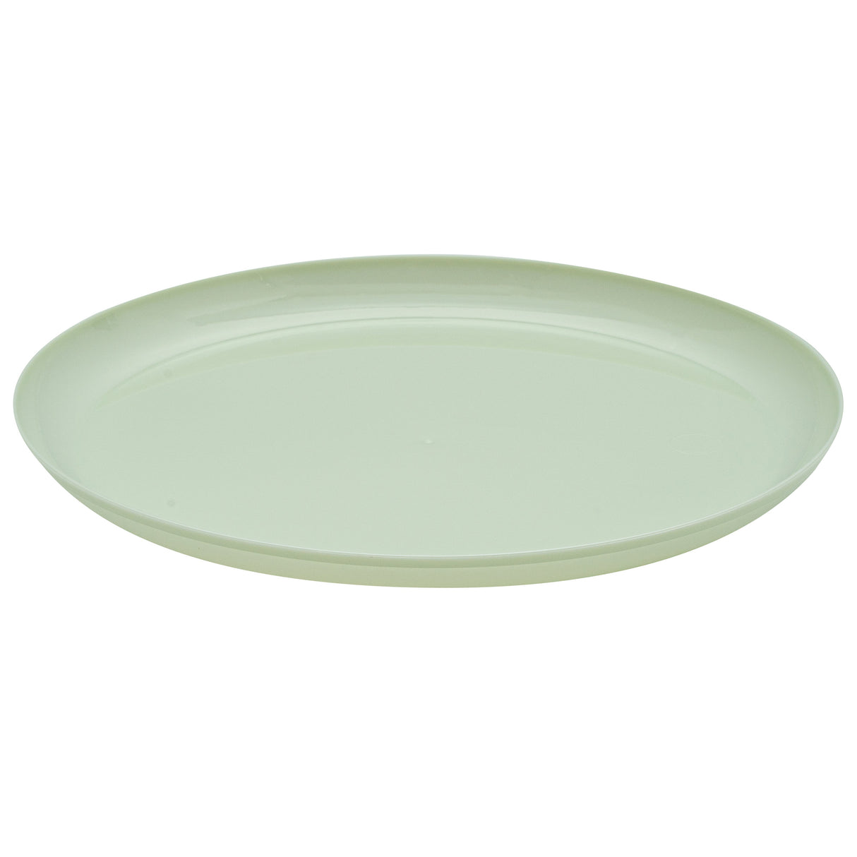 Plates, Moderna 8.50 x 0.50 Inch, Plastic, Mint Green, Round,40 - 1 EACH