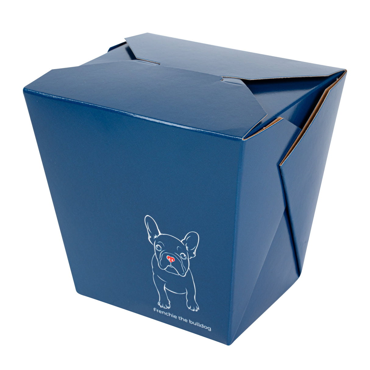 Containers, Noodle Take-Out, Bio Tek 26 Ounce, Paper, Frenchie, Square,50 - 1 EACH