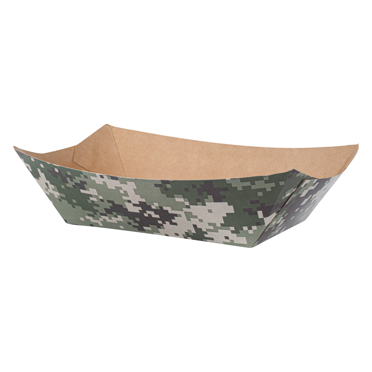 Boats, Bio Tek 5.50 x 3.50 x 2 Inch, Paper, Camouflage, 1 Pound, #100,50 - 1 EACH