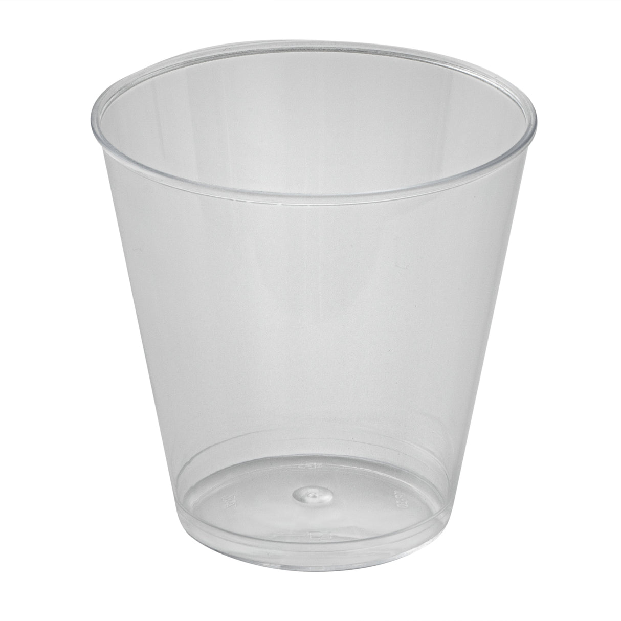 Glasses, Whiskey, RW Base, 2 Ounce, 2 x 2 x 2 Inch, Plastic,50 - 1 EACH
