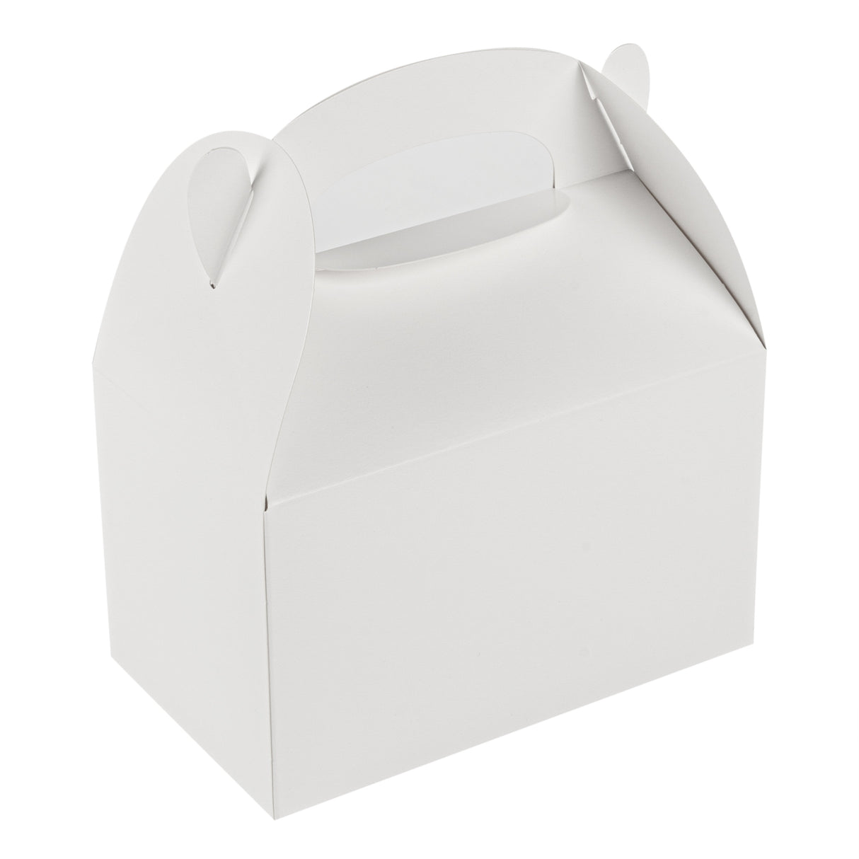 Boxes, Gable & Lunch, Bio Tek 6 x 3.50 x 3.50 Inch, Paper, White,25 - 1 EACH