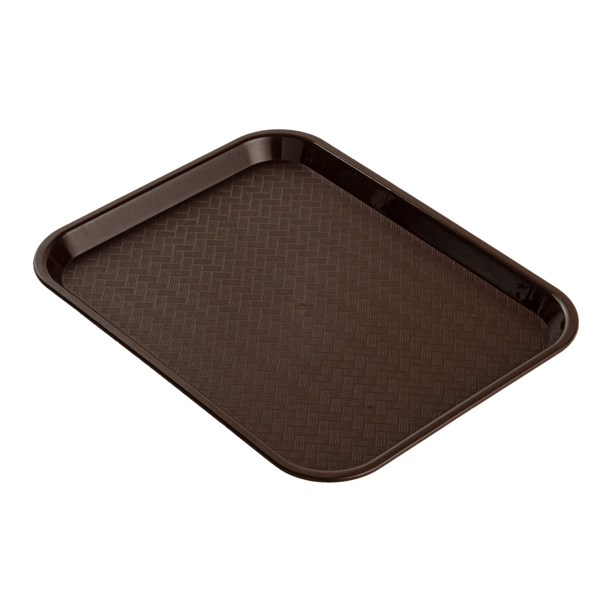 Trays, Fast Food, RW Base 12 x 16 Inch, Rectangular, Brown, Plastic,10 - 1 EACH