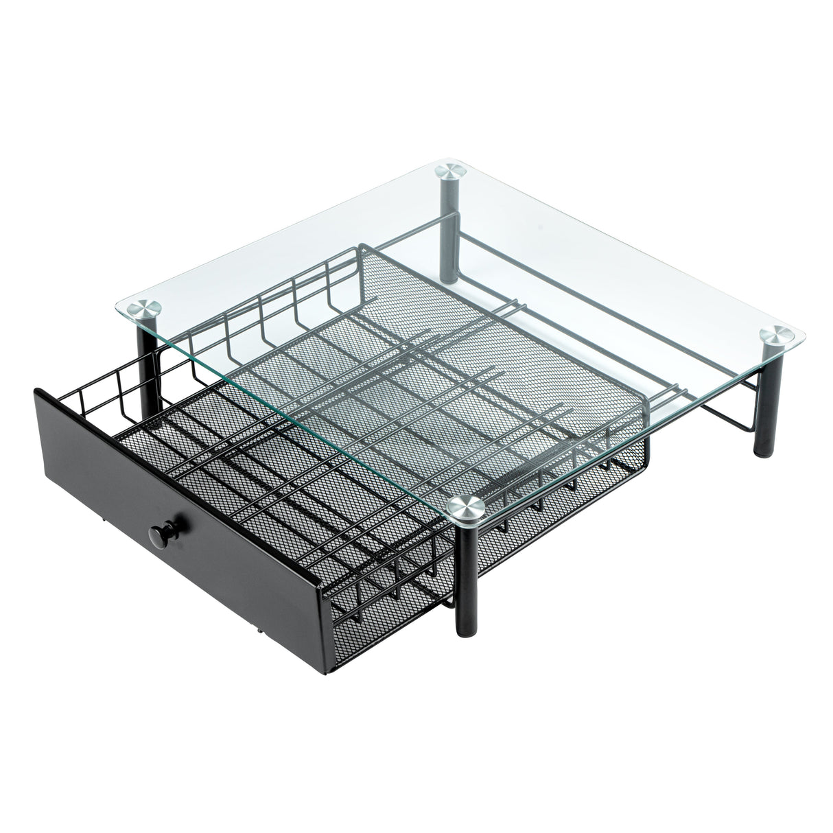 Drawers, Coffee Pod & Capsule, Restpresso 15.50 x 14 x 4.25 Inch, Iron, Holds 36 Nespresso VertuoCapsules,1 - 1 EACH