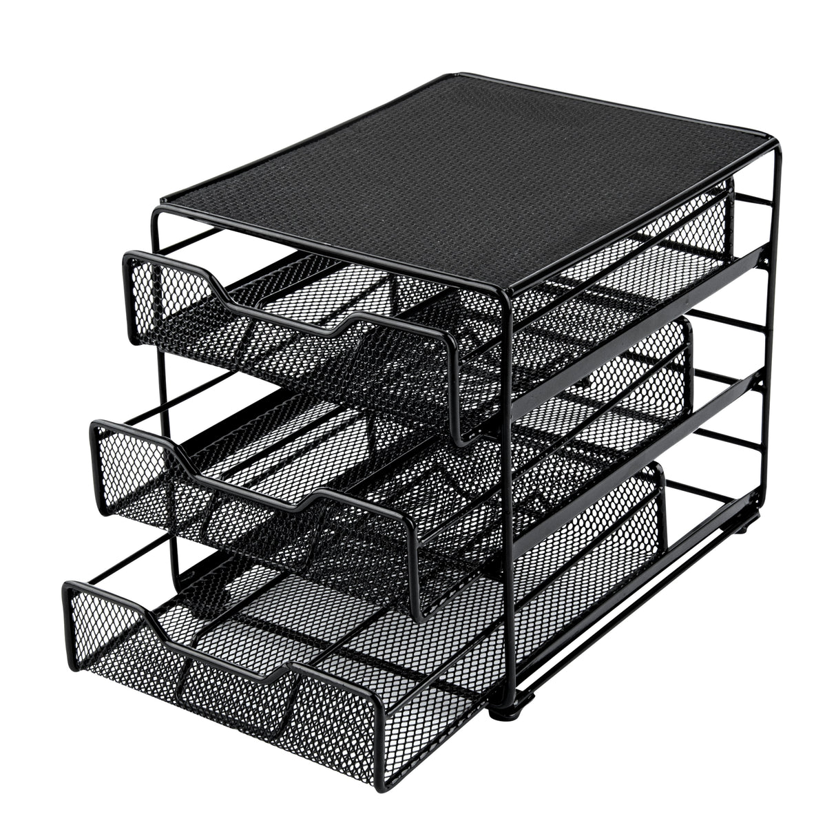 Drawers, Coffee Pod & Capsule, Restpresso 7 x 8.50 x 7.50 Inch, 3-Tier, Iron, Holds 36 K-Cups,1 - 1 EACH