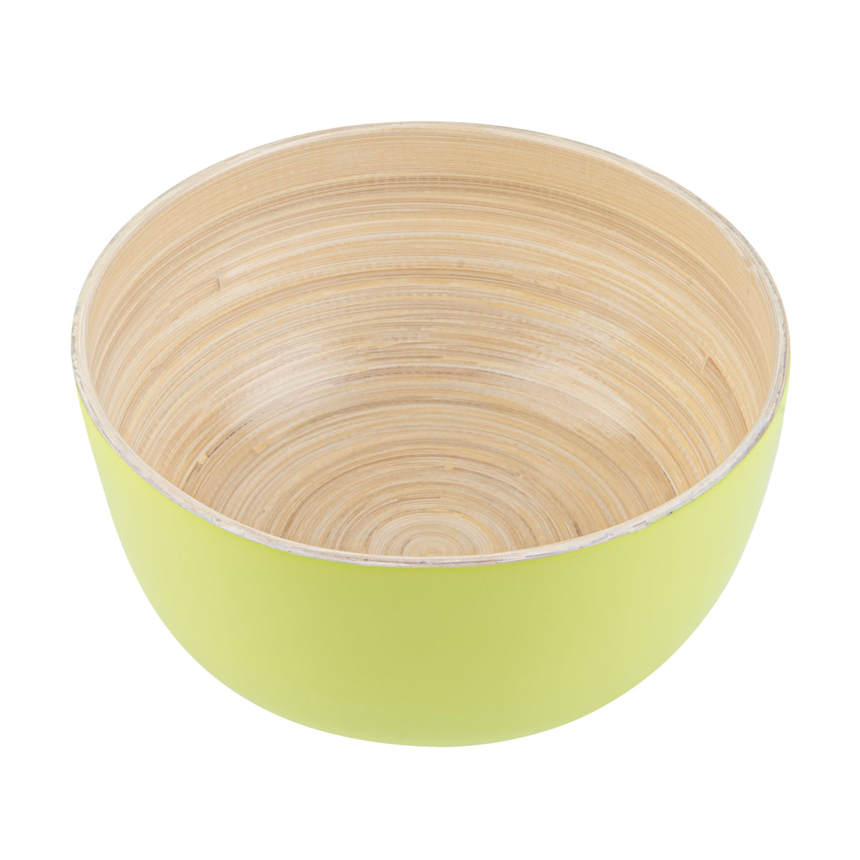 Bowls, Salad, Bambuddha 15 Ounce, Spun Bamboo, Green, Small 7.75 x 7.75 x 4 Inch, Round,1 - 1 EACH