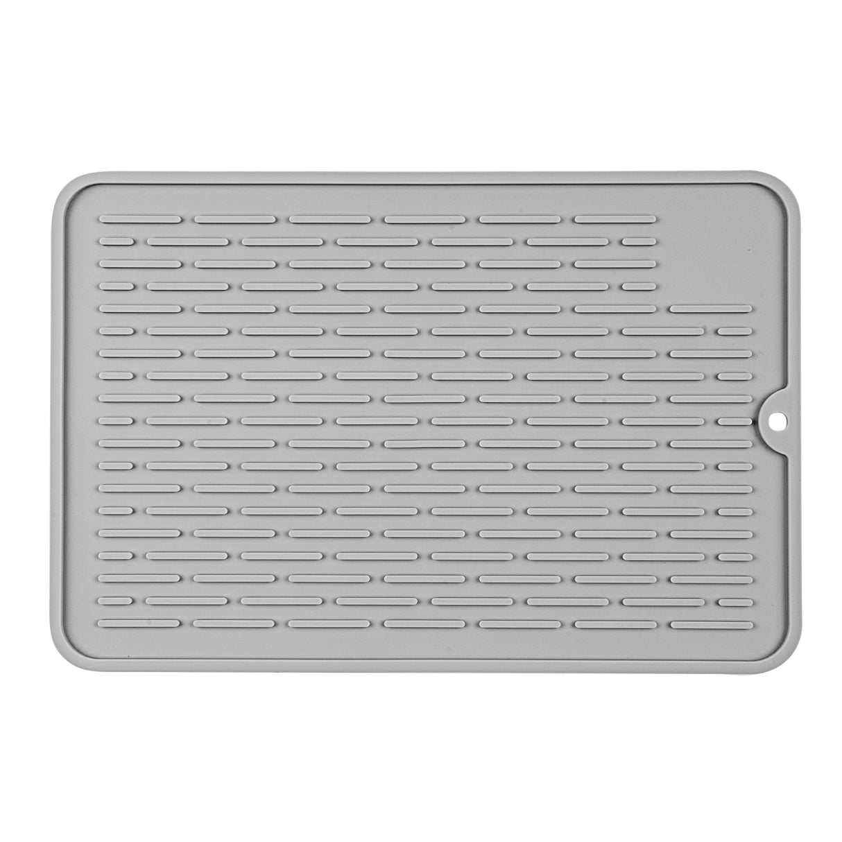Mats, Dish Drying, Comfy Grip 11.75 x 7.75 Inch, Gray, Rectangular,1 - 1 EACH