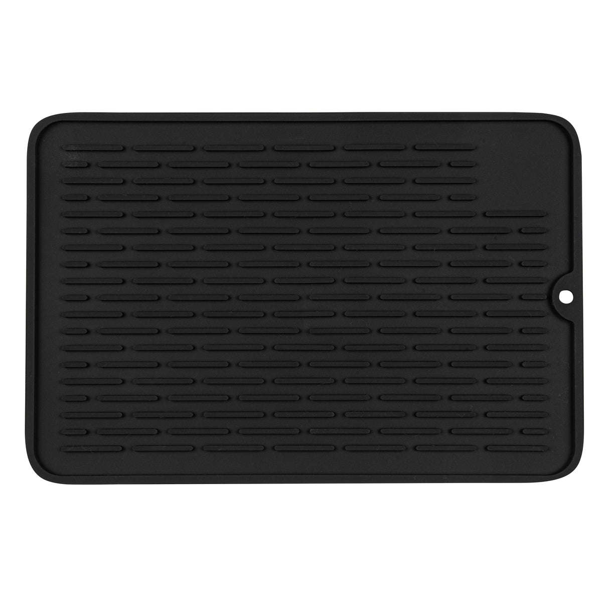 Mats, Dish Drying, Comfy Grip 11.75 x 7.75 Inch, Black, Rectangular,1 - 1 EACH