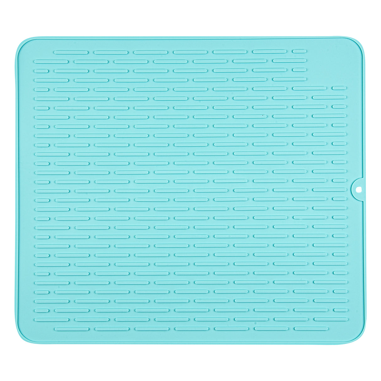 Mats, Dish Drying, Comfy Grip 17.75 x 15.75 Inch, Turquoise, Rectangular,1 - 1 EACH
