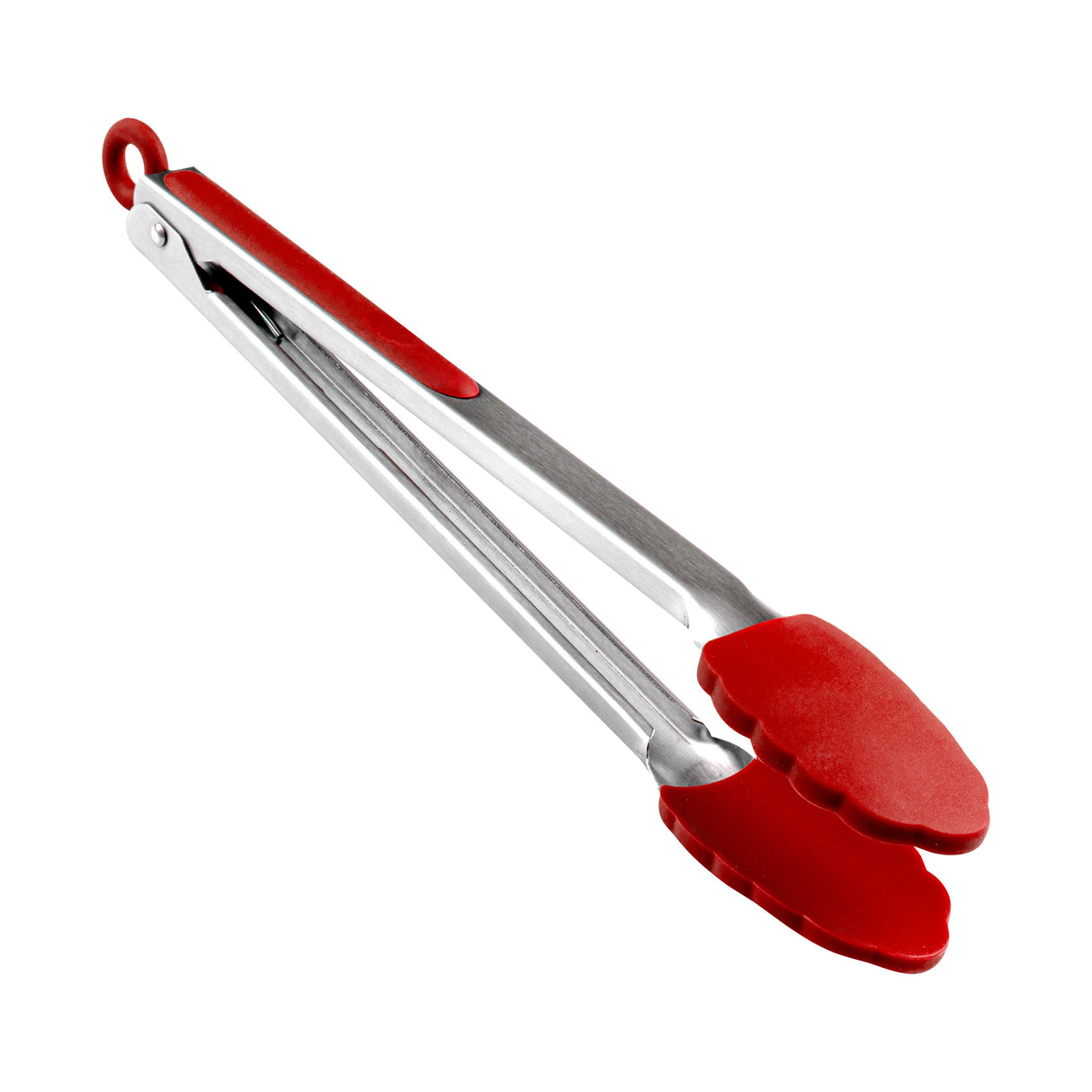 Tongs, Met Lux, 12 Inch, Stainless Steel, Scallop Grip,1 - 1 EACH