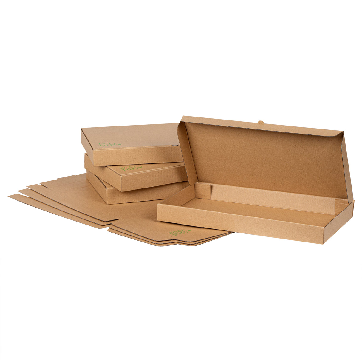 Boxes, Flatbread, 16 x 8 x 1.5 Inch, Paper, Kraft, Corrugated,50 - 1 EACH