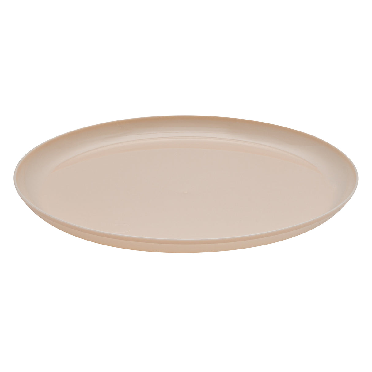 Plates, Moderna 10.75 x 0.50 Inch, Plastic, Light Pink, Round,5 - 40 COUNT