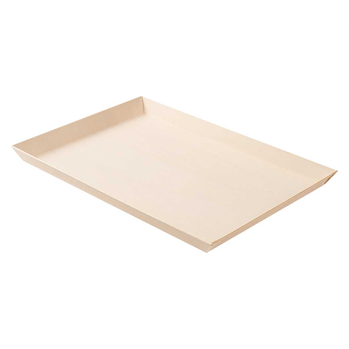 Plates, Taipei 15.25 x 10.75 x 1 Inch, Poplar Wood, Rectangular,4 - 25 COUNT