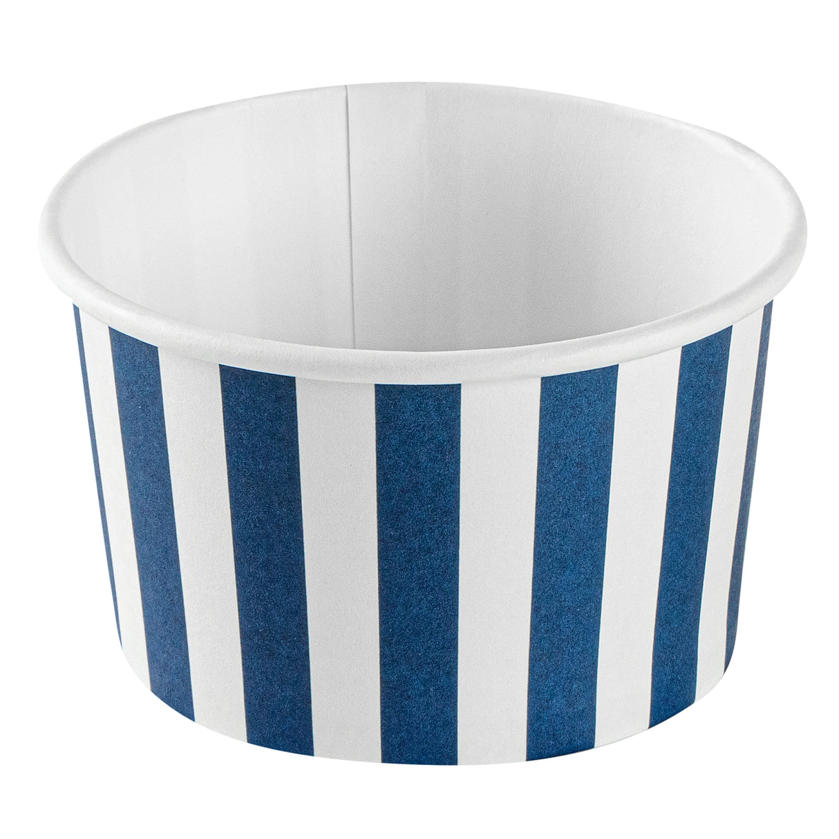 Cups, To-Go, Coppetta 3 Ounce, Paper, Blue & White Stripe, 3 x 3 x 1.75 Inch,4 - 50 COUNT