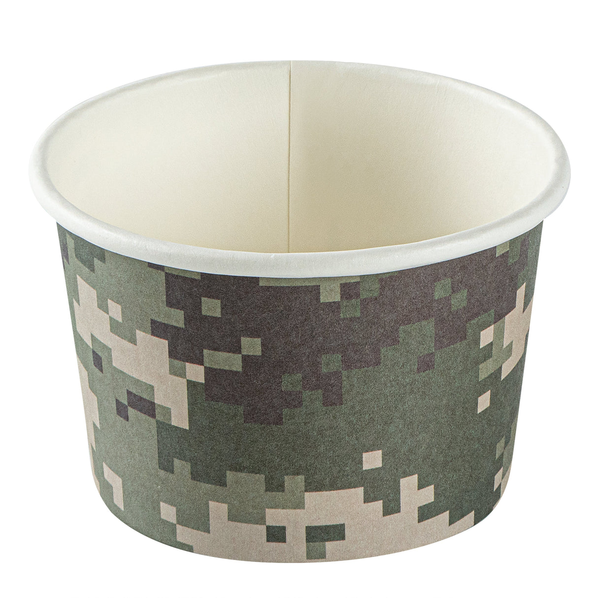Cups, To-Go, Coppetta 4 Ounce, Paper, Camouflage, 3 x 3 x 2.50 Inch,4 - 50 COUNT