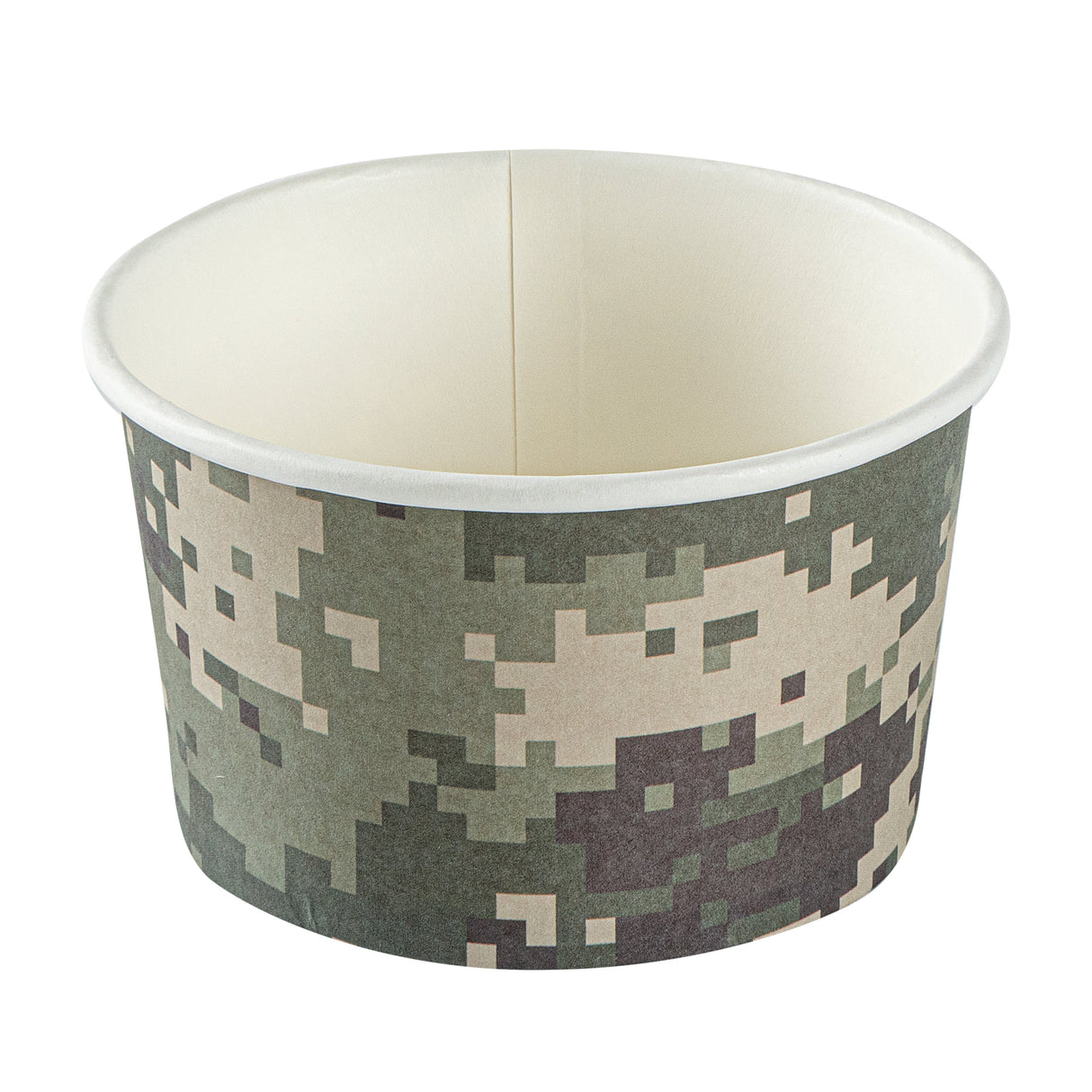 Cups, To-Go, Coppetta 5 Ounce, Paper, Camouflage, 3 x 3 x 2.50 Inch,4 - 50 COUNT