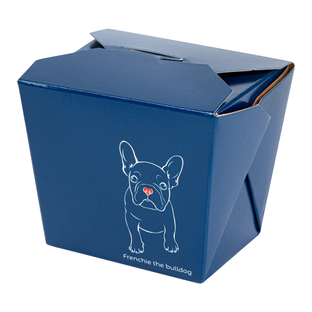 Containers, Noodle Take-Out, Bio Tek 8 Ounce, Paper, Frenchie, Square,4 - 50 COUNT