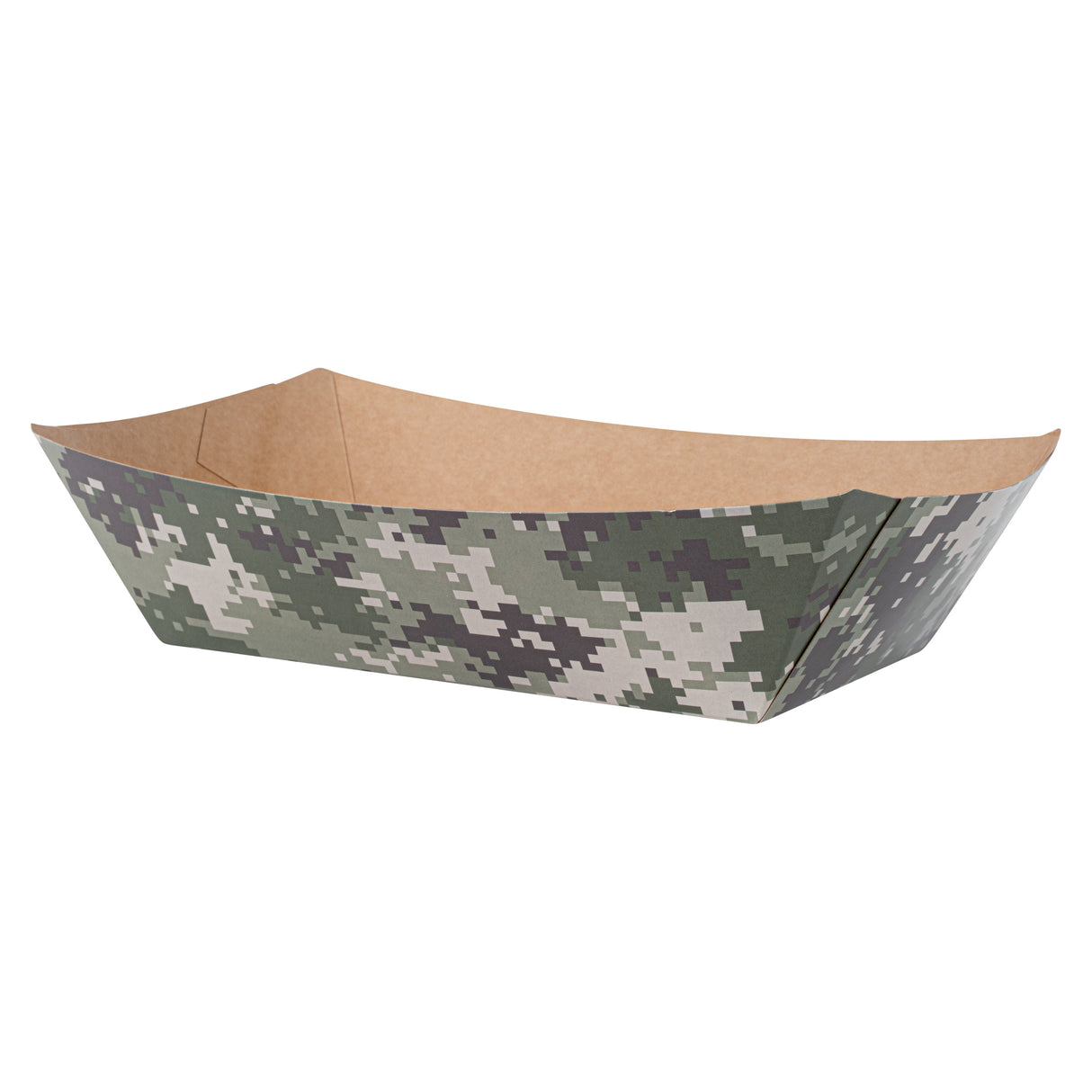 Boats, Bio Tek 6.50 x 3.75 x 2.25 Inch, Paper, Camouflage, 2 Pound, #200,4 - 50 COUNT