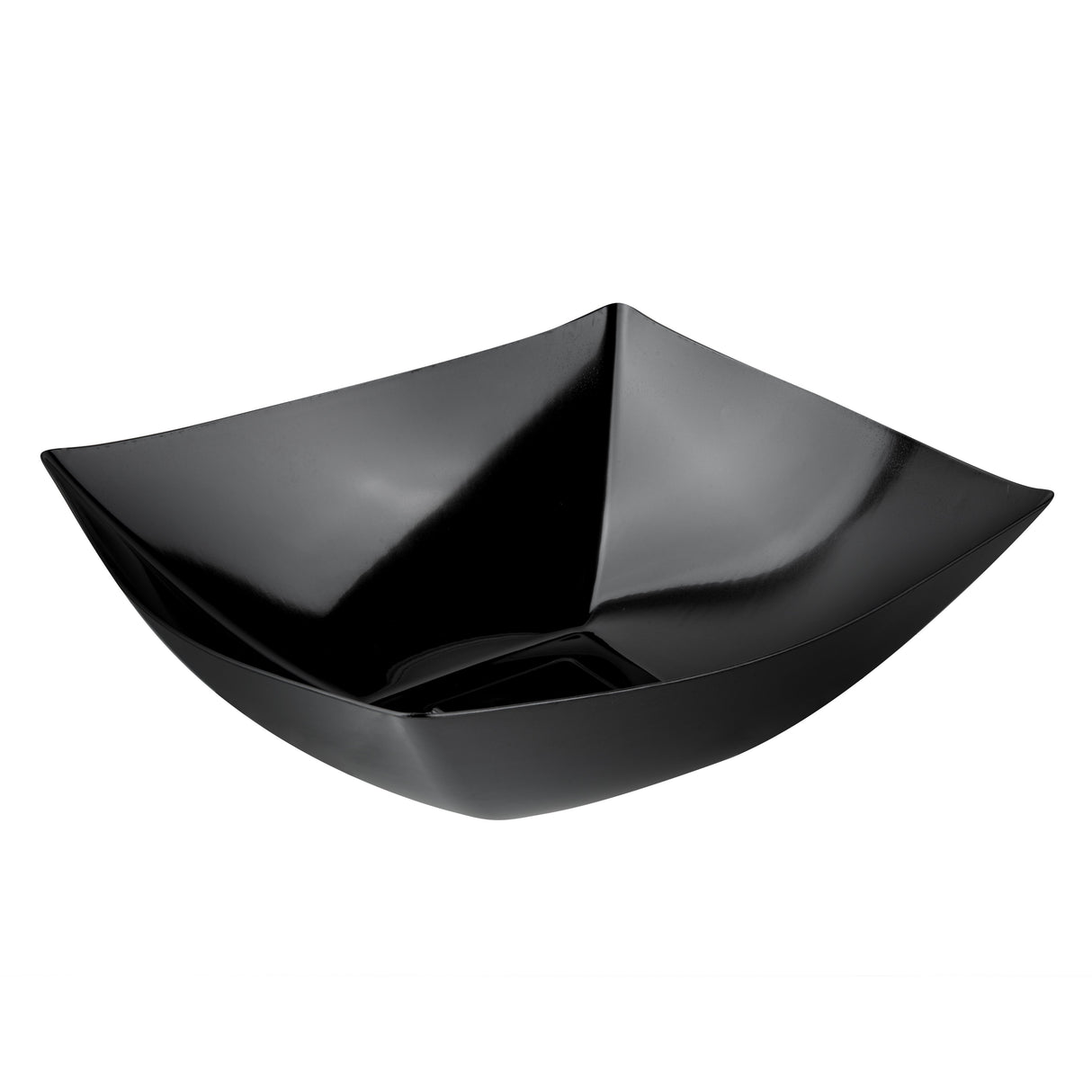 Bowls, Serving, Moderna 128 Ounce, Plastic, Black, 12 x 12 x 4 Inch, Square,4 - 10 COUNT