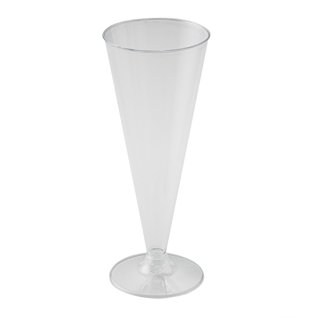 Flutes, Champagne, RW Base, 7 Ounce, 2.75 x 2.75 x 6.75 Inch, Plastic,5 - 20 COUNT