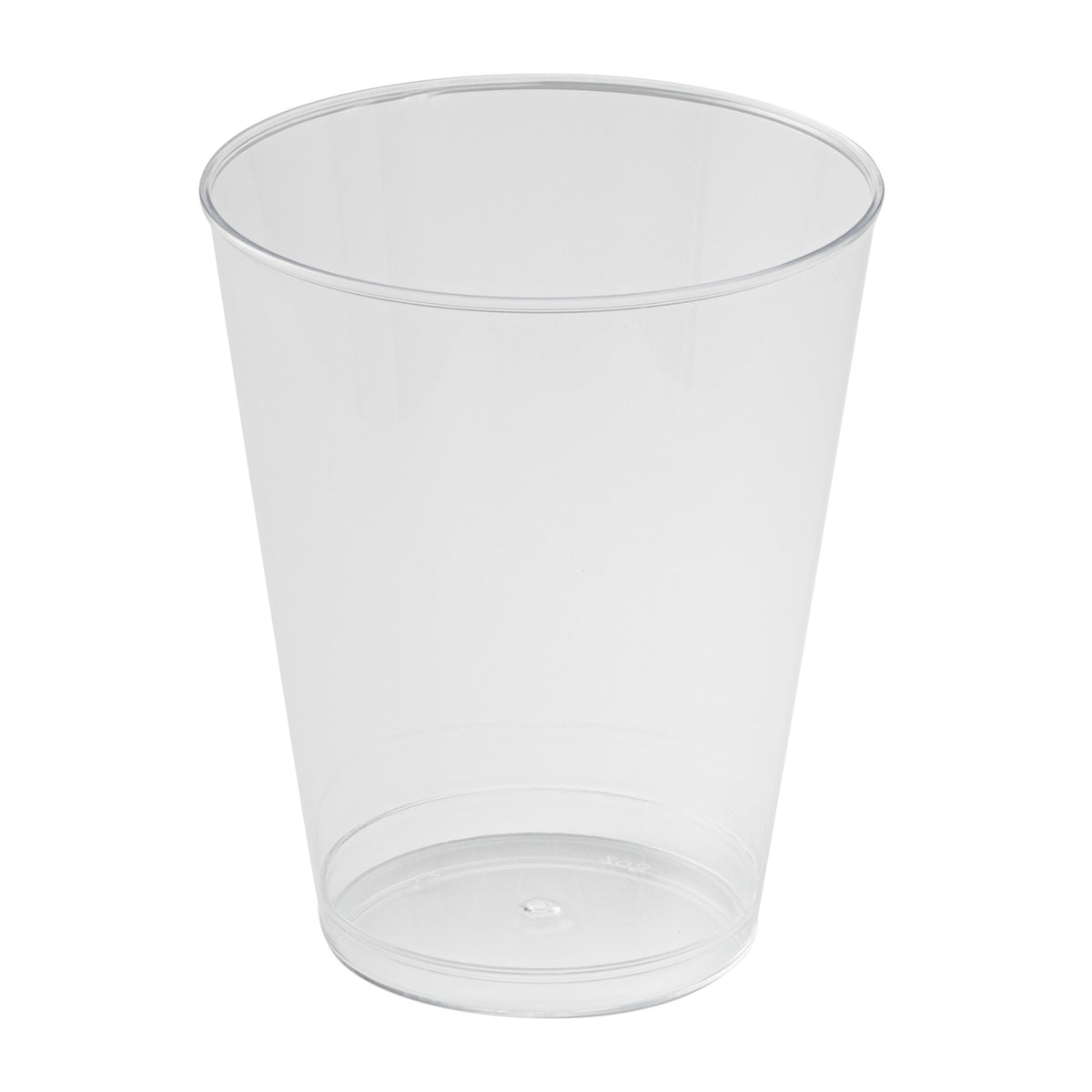 Tumblers, RW Base 8 Ounce, Plastic, Clear, 3 x 3 x 3.25 Inch,25 - 20 COUNT