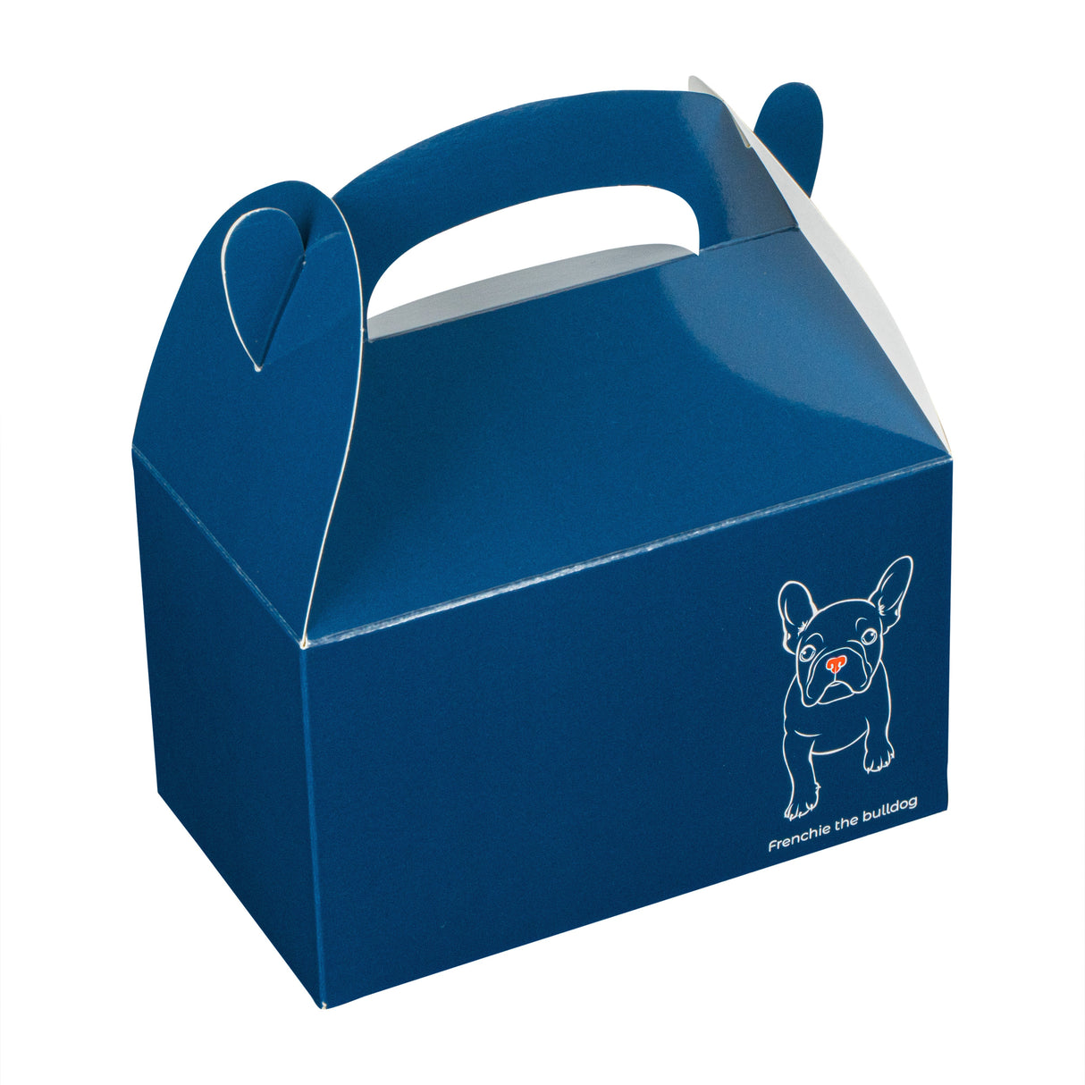 Boxes, Gable & Lunch, Bio Tek 6 x 3.50 x 3.50 Inch, Paper, Frenchie, Compostable,4 - 25 COUNT