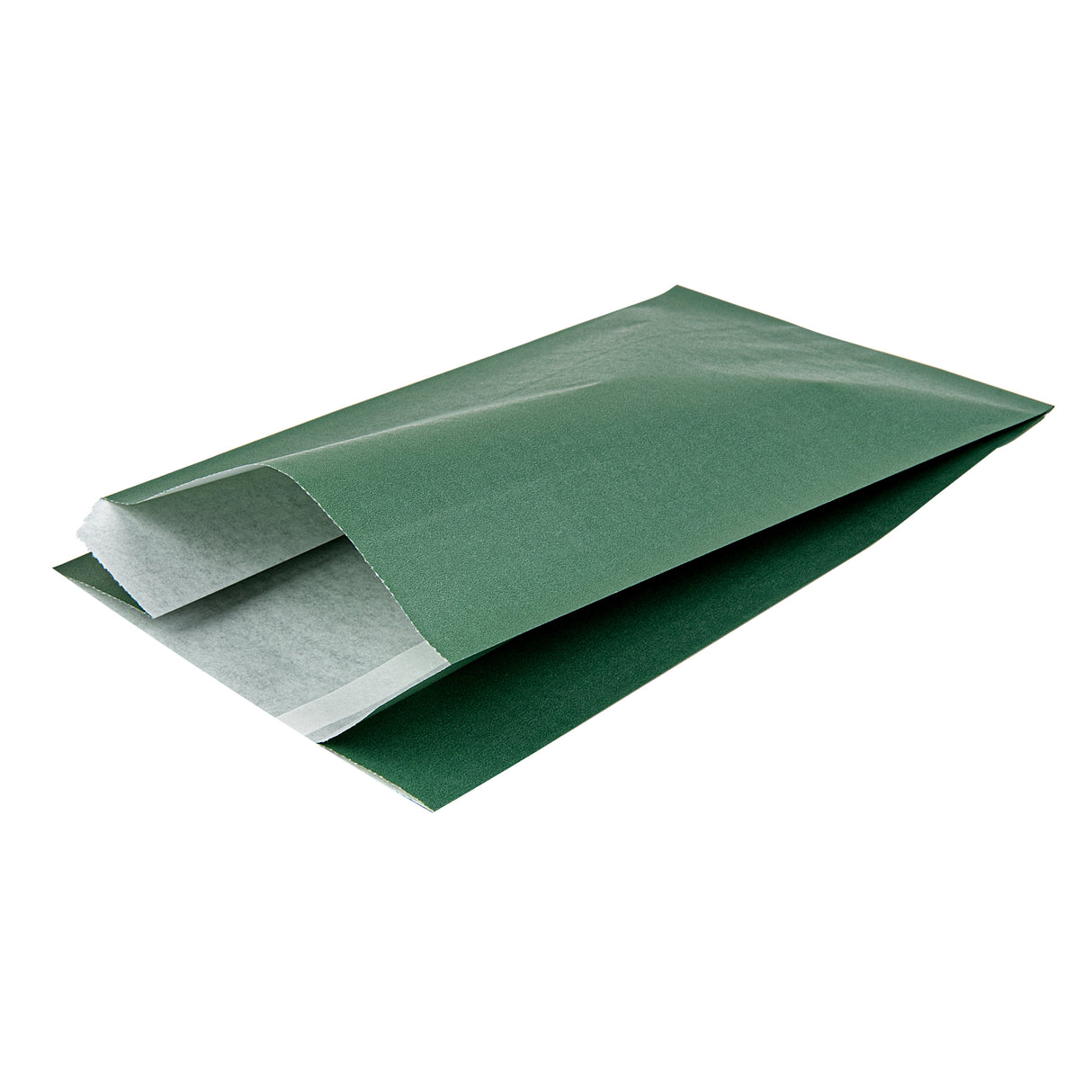 Bags, French Fry & Snack, Bag Tek 5 x 3 x 8.75 Inch, Paper, Forest Green,100 - 1 EACH