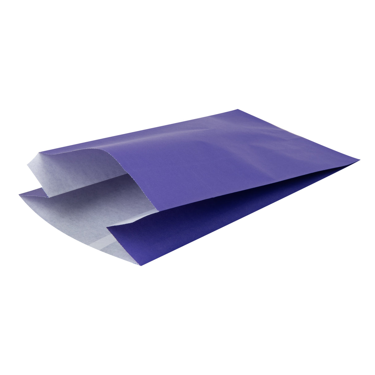Bags, French Fry & Snack, Bag Tek 5 x 3 x 8.75 Inch, Paper, Purple,100 - 1 EACH