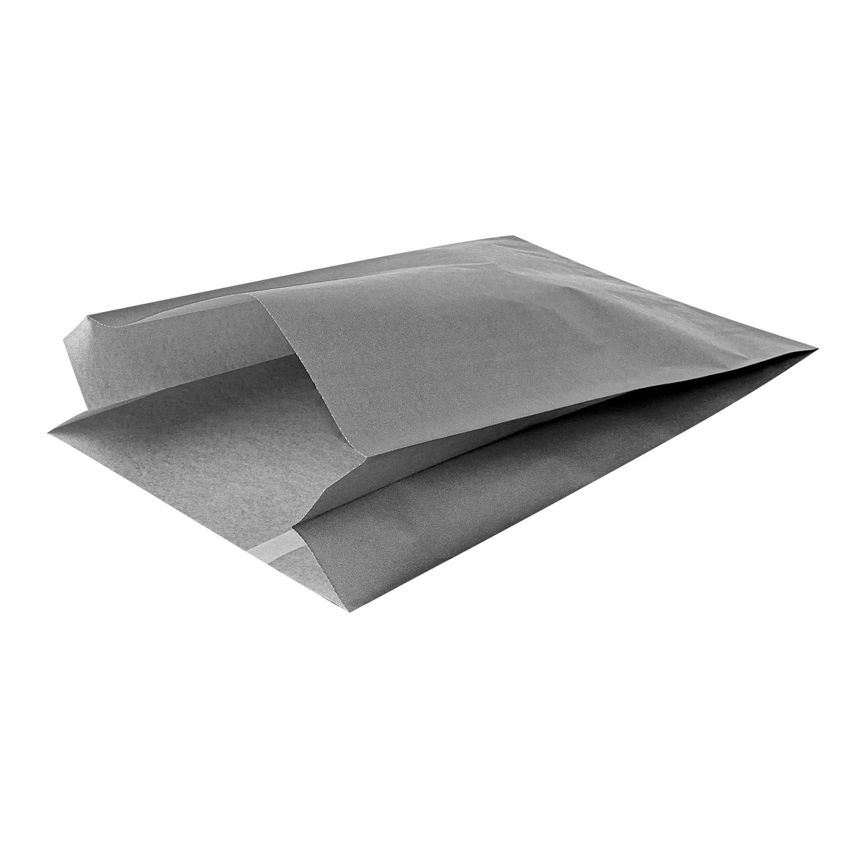 Bags, French Fry & Snack, Bag Tek 7 x 3 x 11 Inch, Paper, Gray,100 - 1 EACH