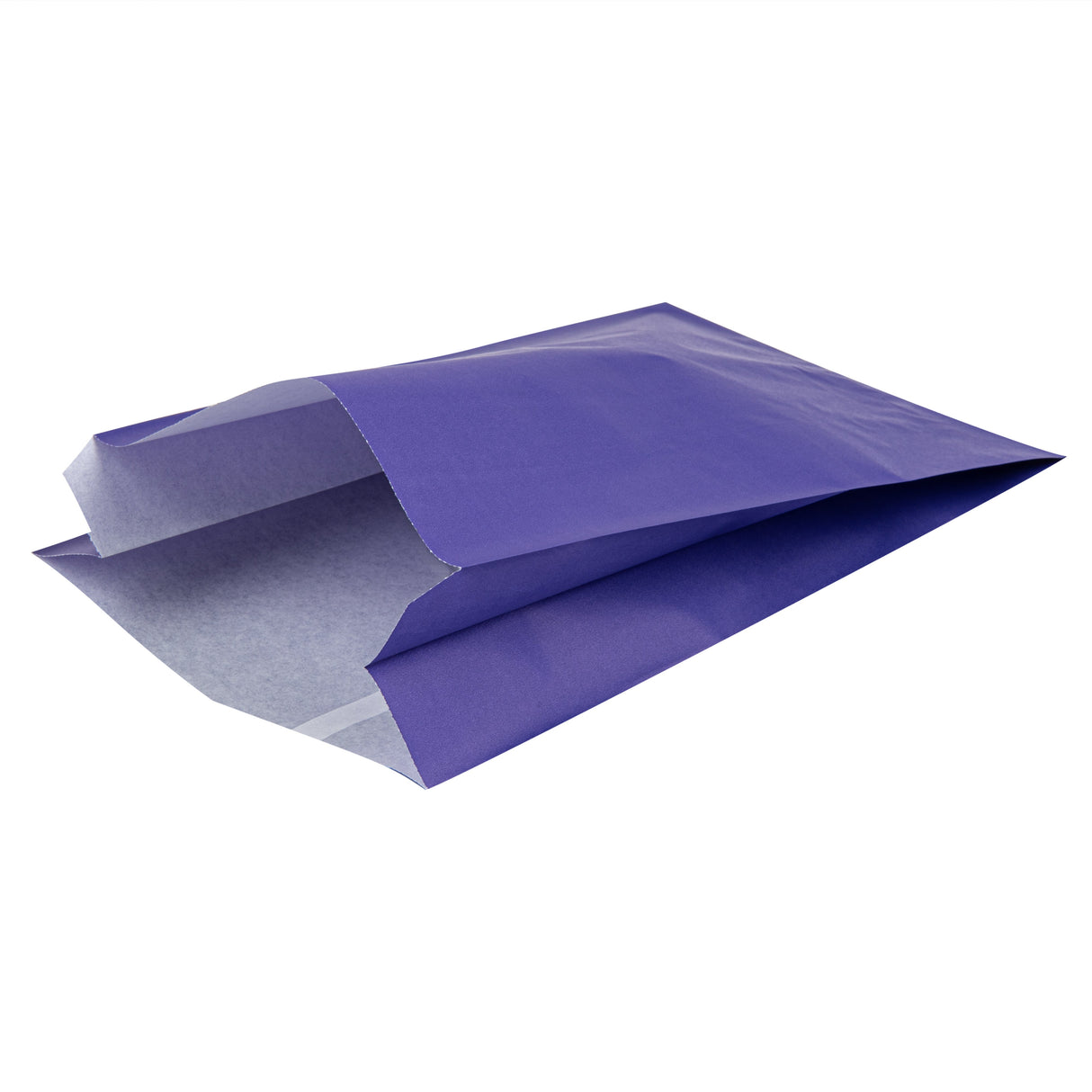 Bags, French Fry & Snack, Bag Tek 7 x 3 x 11 Inch, Paper, Purple,100 - 1 EACH