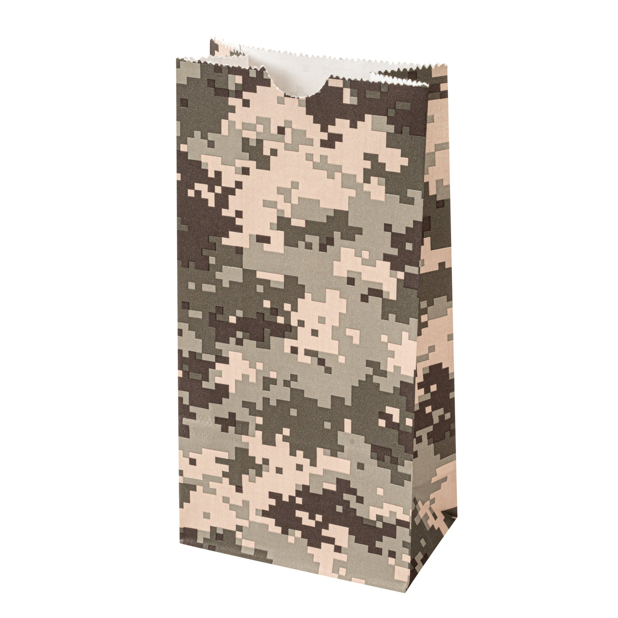 Bags, Bag Tek 2 Pound, Paper, Camouflage, 4.25 x 2.25 x 8.50 Inch,100 - 1 EACH
