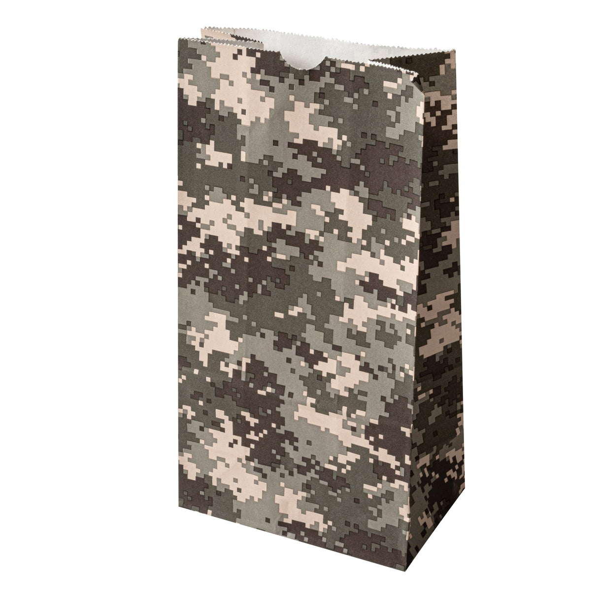 Bags, Bag Tek 6 Pound, Paper, Camouflage, 6 x 3.50 x 10.75 Inch,100 - 1 EACH