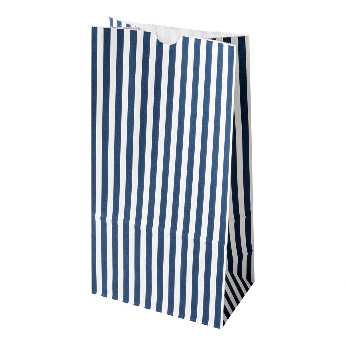 Bags, Bag Tek 6 Pound, Paper, Blue & White Stripe, 6 x 3.50 x 10.75 Inch,100 - 1 EACH