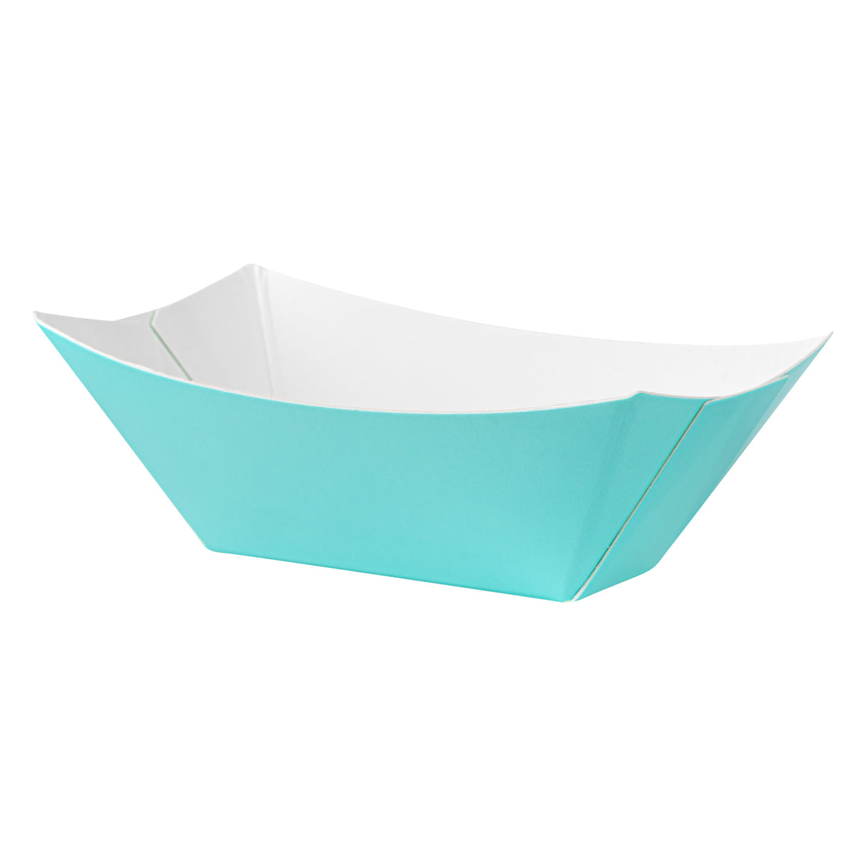 Boats, Bio Tek 2 x 0.75 x 1.25 Inch, Paper, Turquoise, 2 Ounce,8 - 50 COUNT