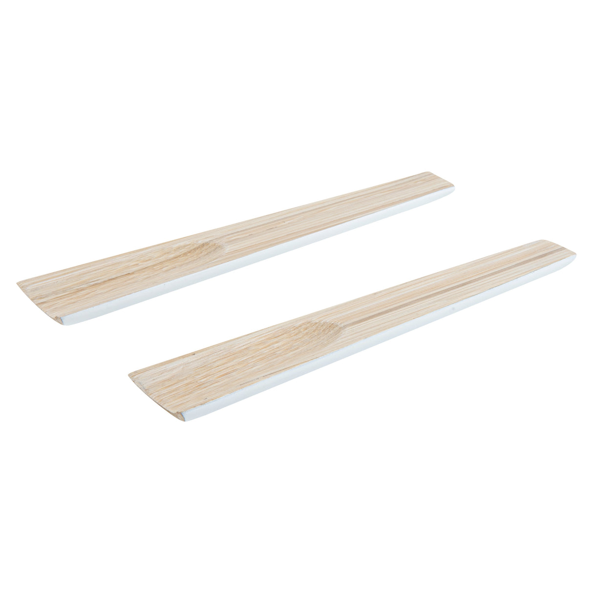 Servers, Salad, Bambuddha, 9.75 Inch, White, Bamboo,10 - 2 PIECE
