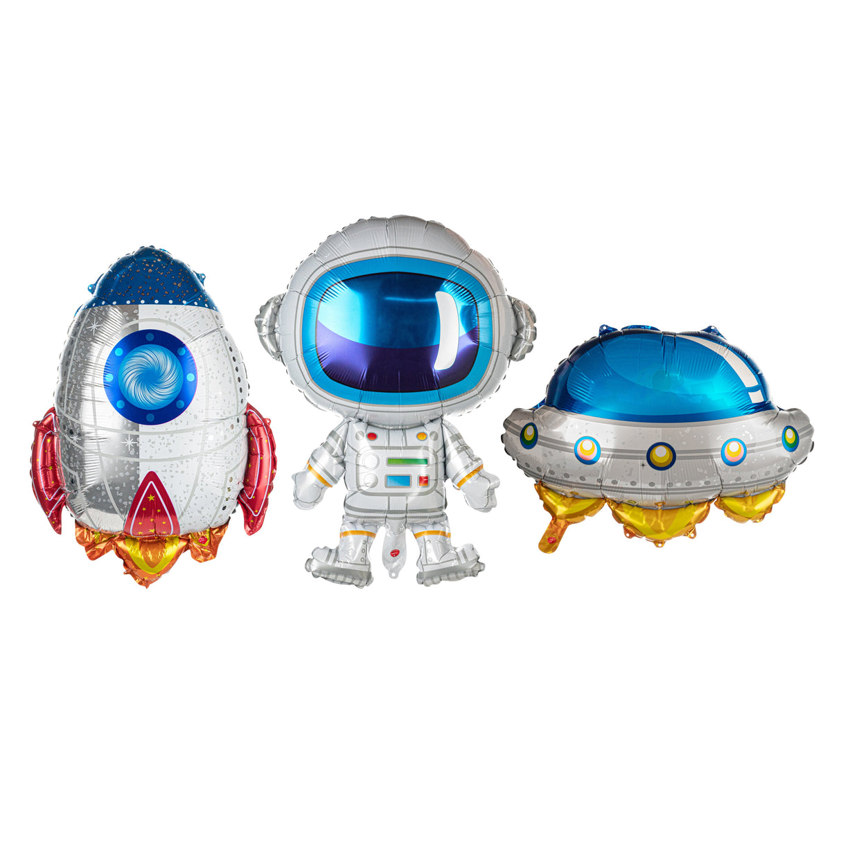 Balloon Set, Mylar, Balloonify 3-Piece, Space,100 - 3 PIECE