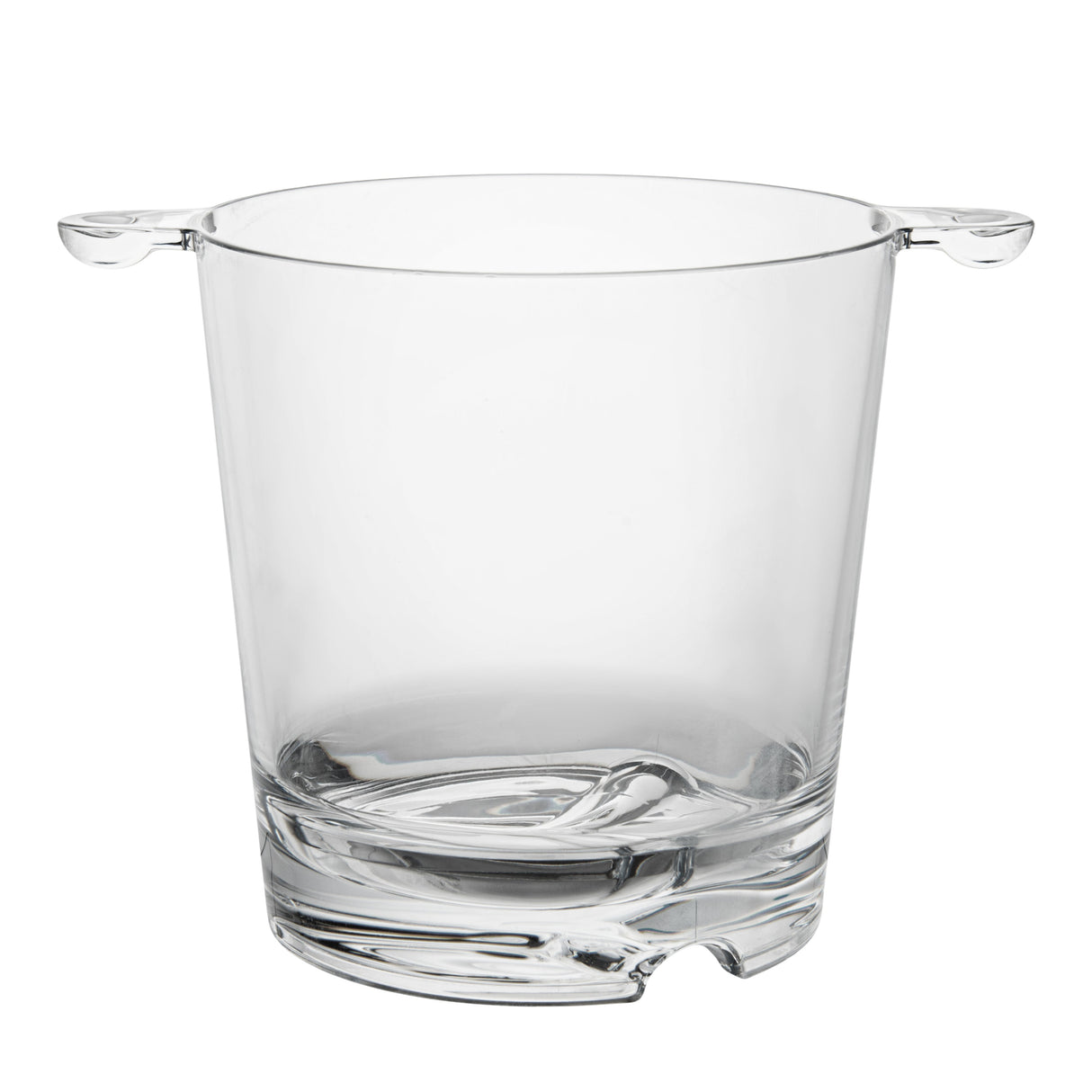 Buckets, Ice & Champagne, Bar Lux 2.4 Quart, Clear, Plastic, 9 x 6.50 x 6.75 Inch,12 - 1 EACH