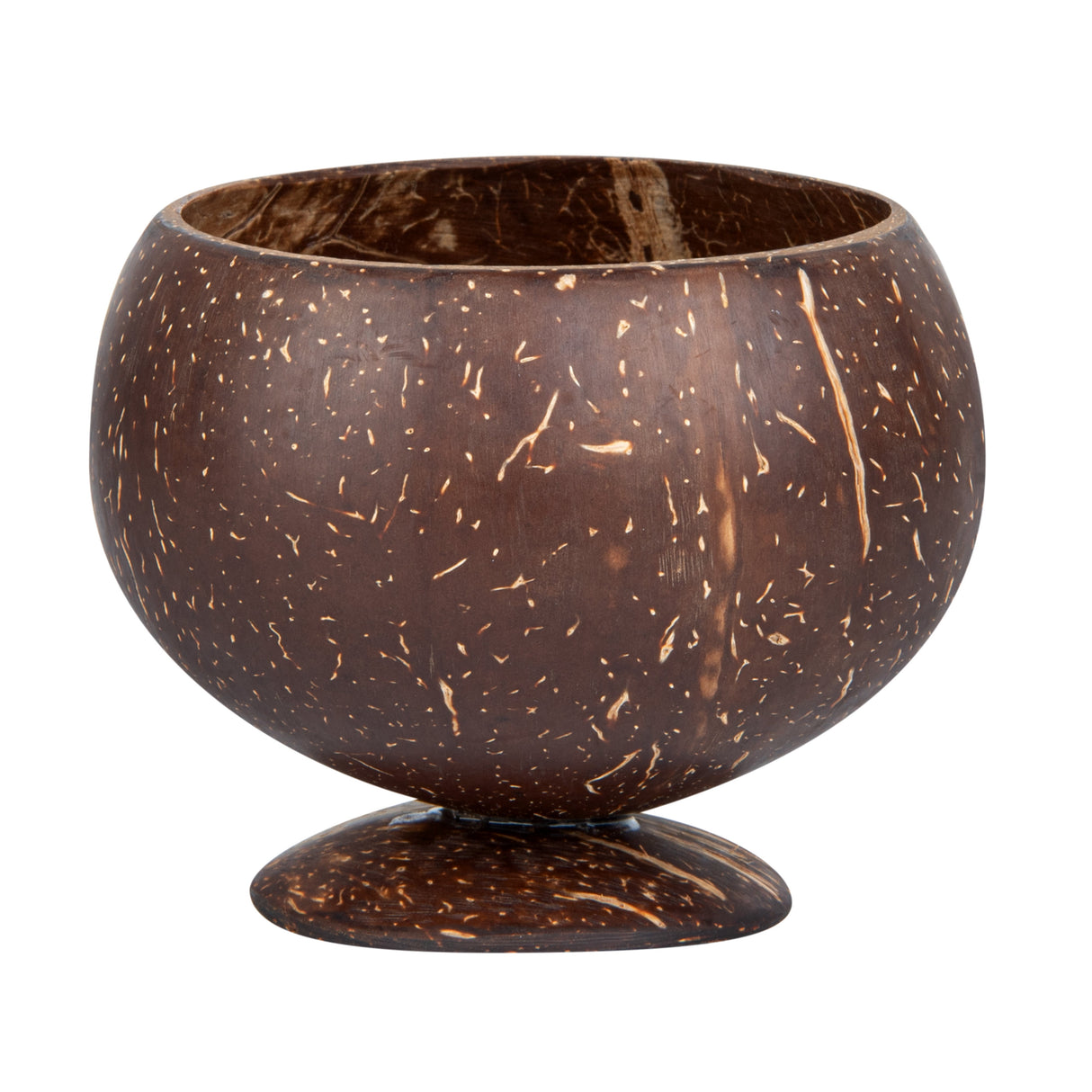 Cups, Cocktail, Coco Casa Coconut Shell, 10 Ounce, 4 x 4 x 3.25 Inch,10 - 4 COUNT