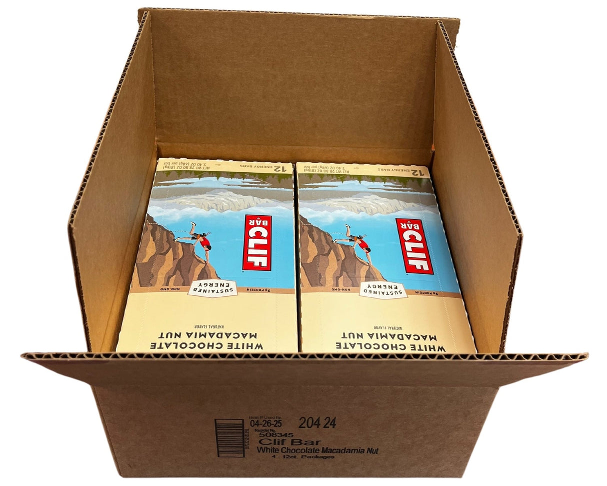 Bars, White Chocolate Macadamia Nut, 2.4 Ounce,16 - 12 COUNT