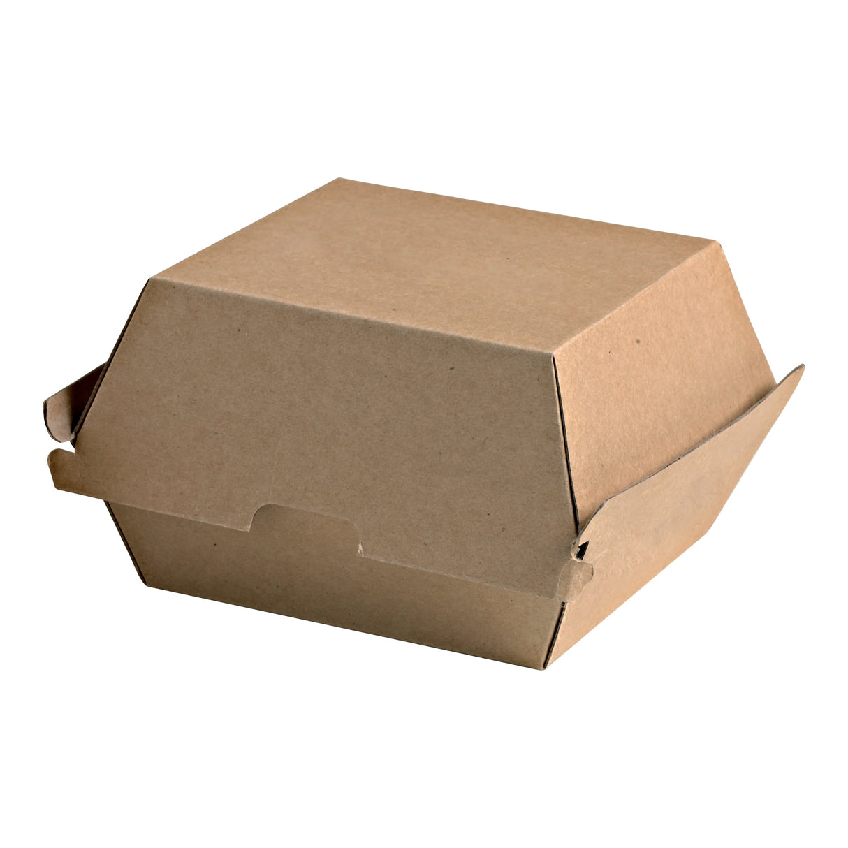 Boxes, Take-Out Burger, 18 Ounce, Paper, Kraft, Clamshell,10 - 50 COUNT