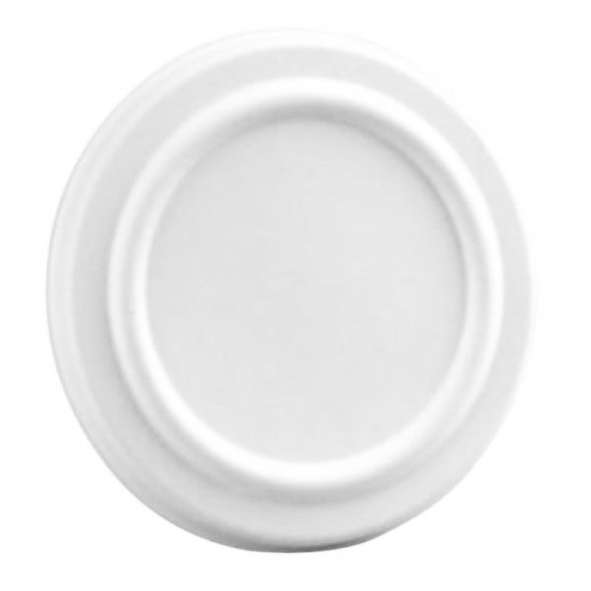 Lids, Sugarcane, White, 4.72 Inch, for Take-Out Bowls,10 - 50 COUNT