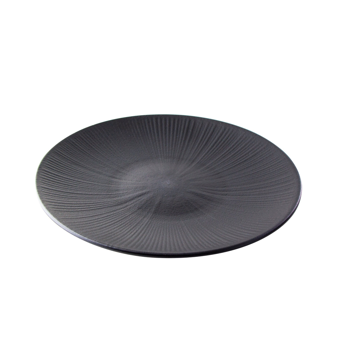 Plates, Phoenix Plastic, 10.20 x 1.20 Inch, Black,12 - 1 EACH