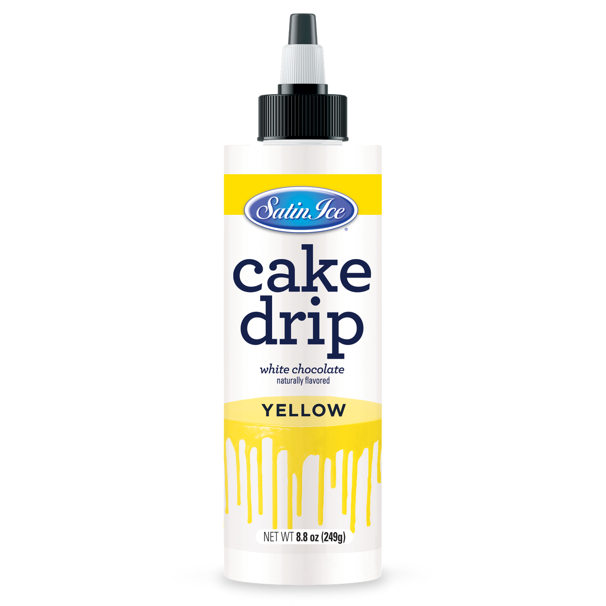 Icing, Cake Drip, Yellow,3 - 8.8 OUNCE