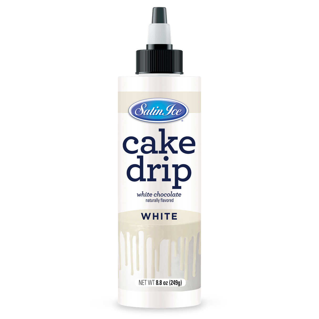 Icing, Cake Drip, White,3 - 8.8 OUNCE