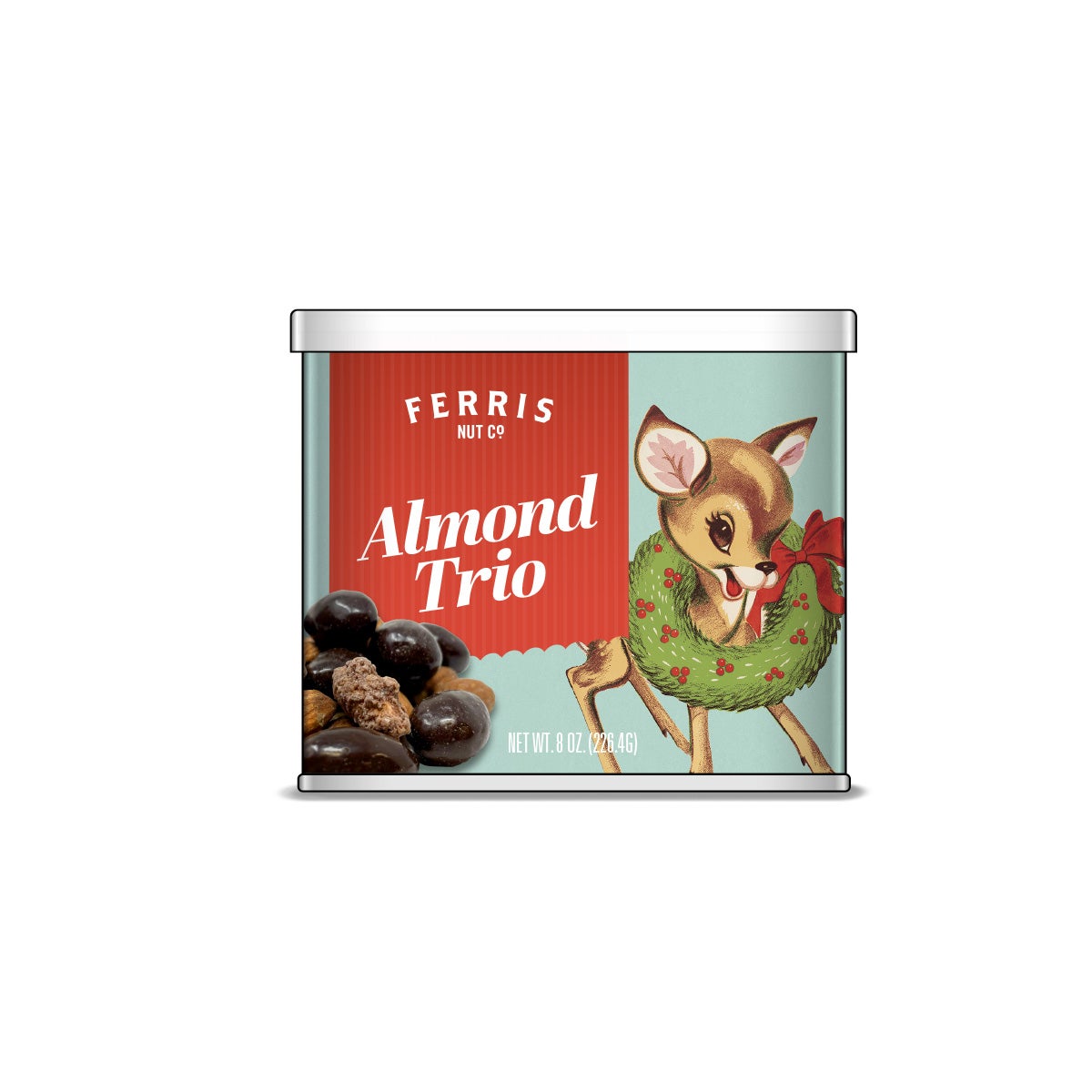 Almond, 3-Style, Can,12 - 8 OUNCE